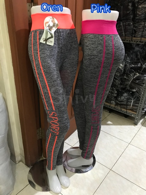 [RESTOCK!!]LEGGING SPORT MISTY GARIS 2 LEGGING SPORT WANITA MURAH LEGGING OLAHRAGA LEGGING GYM MURAH