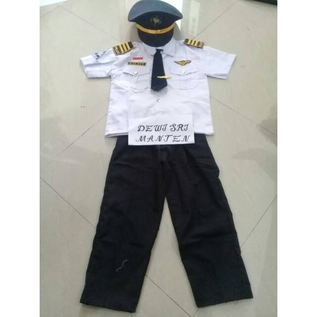 baju pilot anak/baju profesi pilot