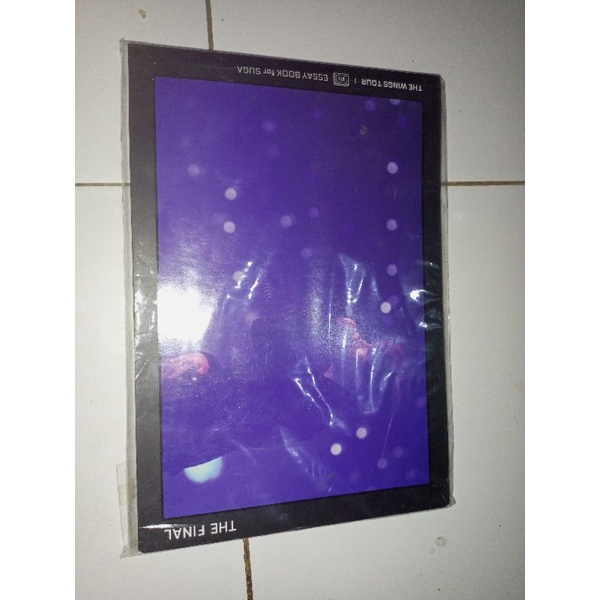 Essay book suga yoongi official rare