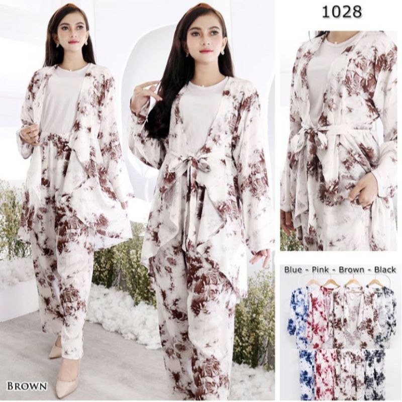 Setelan Rayon Tie Dye