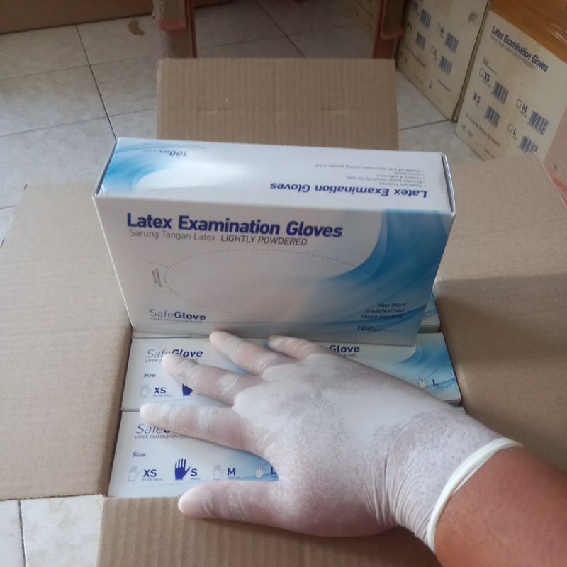 Safe Glove Powder Latex