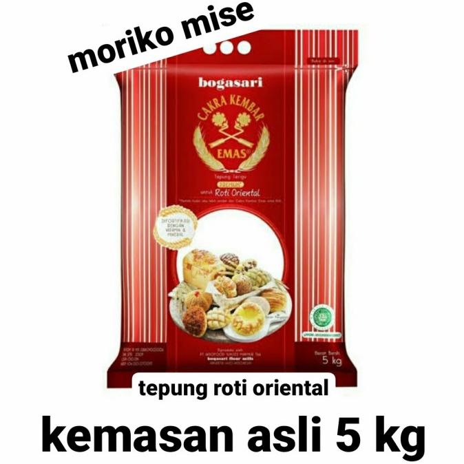 

vikriyansatyaveta5694 tepung cakra kembar emas oriental 5 kg / terigu bogasari TERLARIS TERPERCAYA ORIGINAL