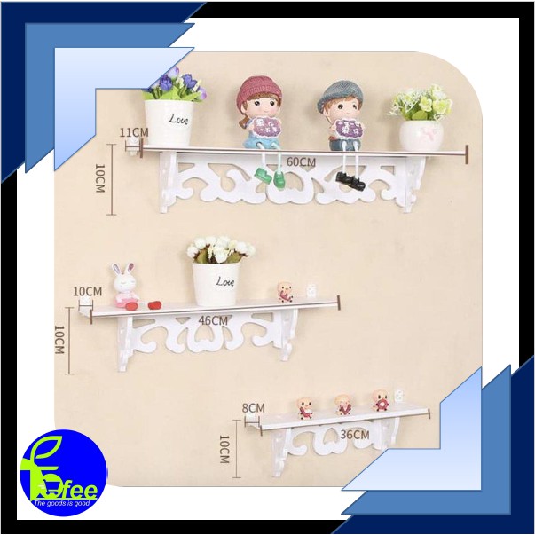 [IMPORT] - Megahome Rak Dinding Untuk Pajangan Bahan WPC Kode MH-253