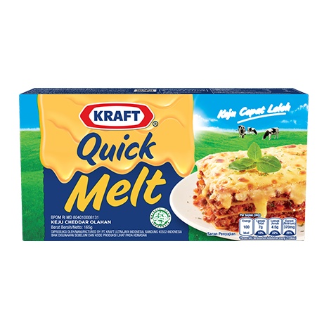 

Keju Kraft Quick Melt 165gr