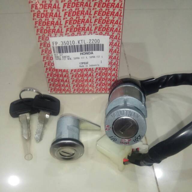 Kunci Kontak Supra Fit New Set Federal KTL 2200 | Shopee Indonesia