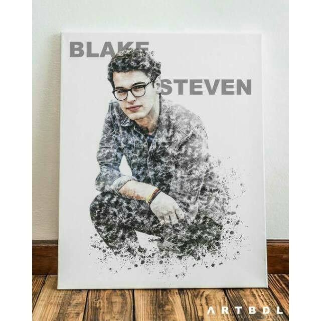 

Kanvas Ilustrasi A3 : Ink Smudge & Watercolor (Wisuda, Dekorasi, Hadiah, Poster, Pajangan)