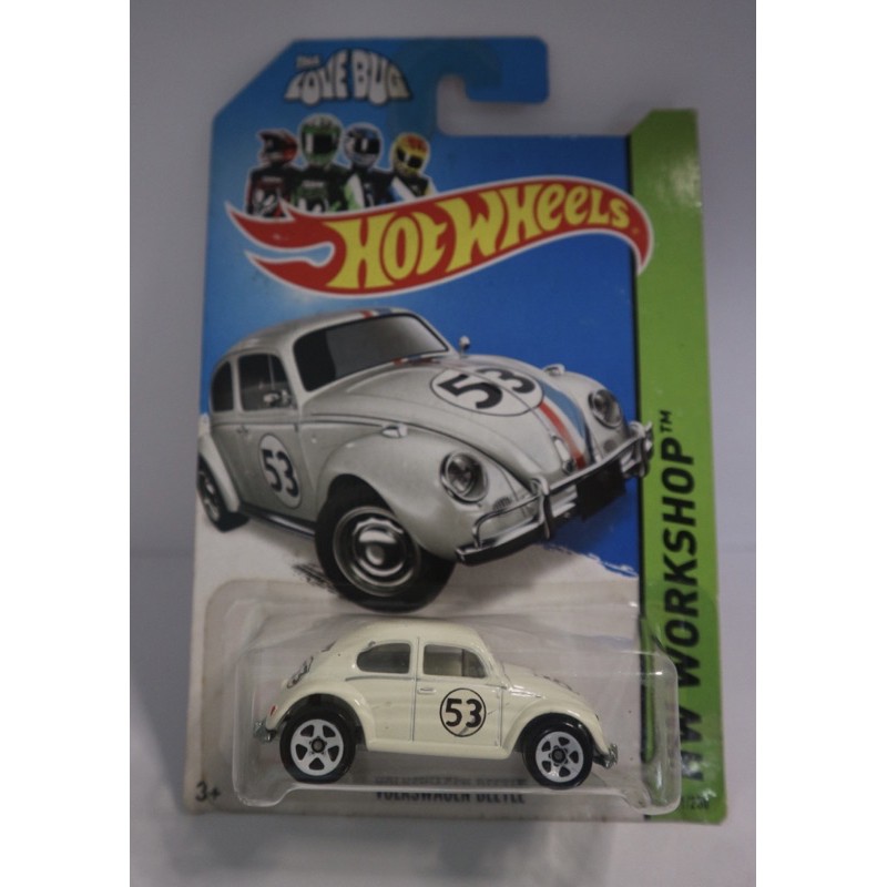 Hot Wheels Volkswagen Beetle 53 Herbie - White