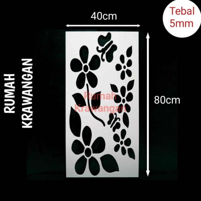 KRAWANGAN PVC BOARD / ORNAMEN PVC BOARD RK-053