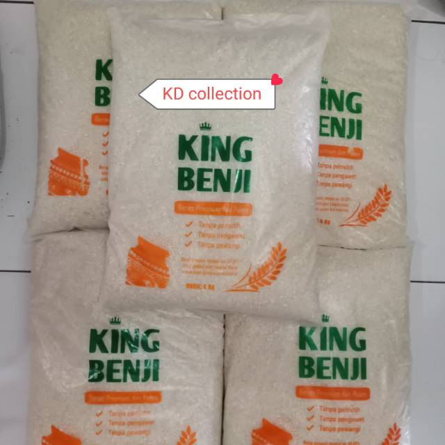 Jual Beras king benji | beras | Shopee Indonesia