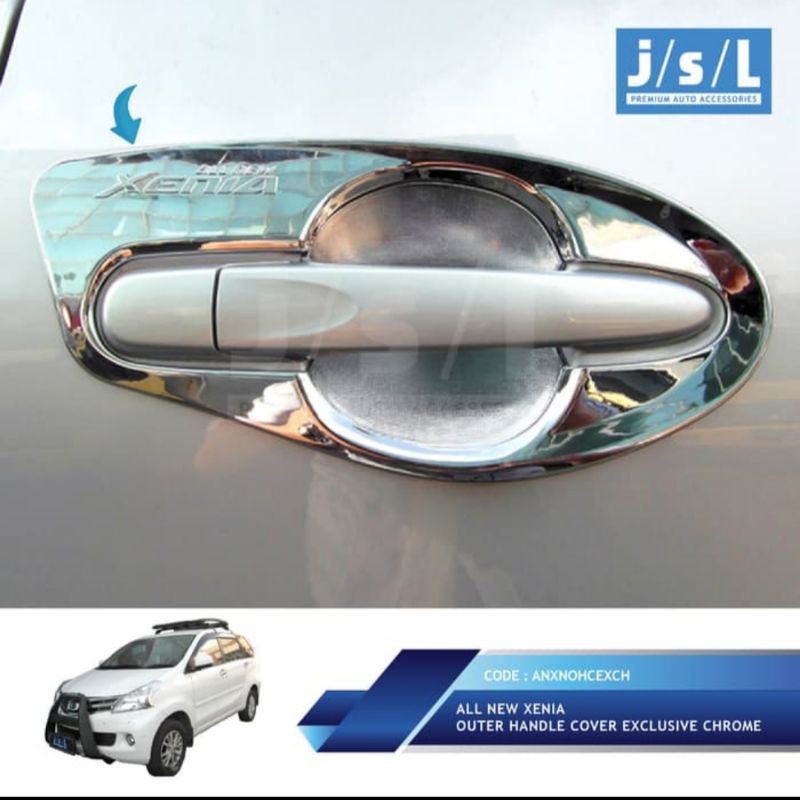 cover outer mangkok grand all new Avanza Xenia exclusive chrome jsl