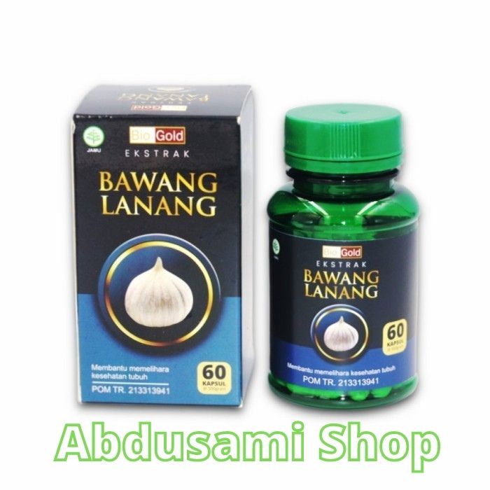 

Bawang Lanang Bio Gold Ekstrak Garlic Tunggal Original 60 kapsul