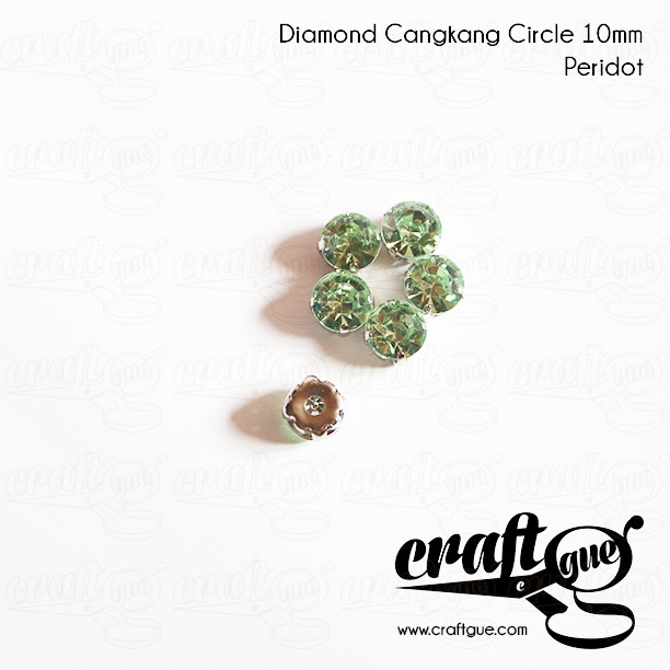 Diamond Cangkang Circle 10mm