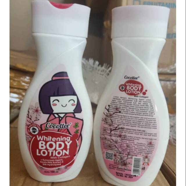 BODY LOTION WHITENING COCOTTE