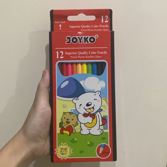 

Pensil Warna Joyko Isi 12 Warna Murah