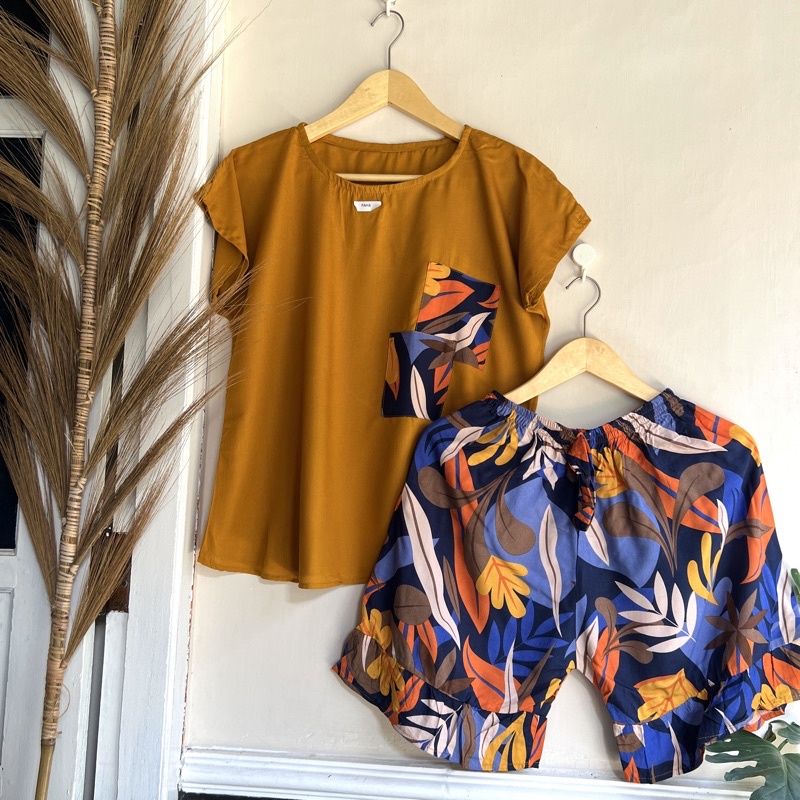 (rayon premium)/ homewear / Piyama dewasa / Baju tidur rayon / babydoll rayon / piyama rayon / set piyama motif / daster rayon / daster / kemeja rayon / set kemeja/ piyama murah/ daster murah-61