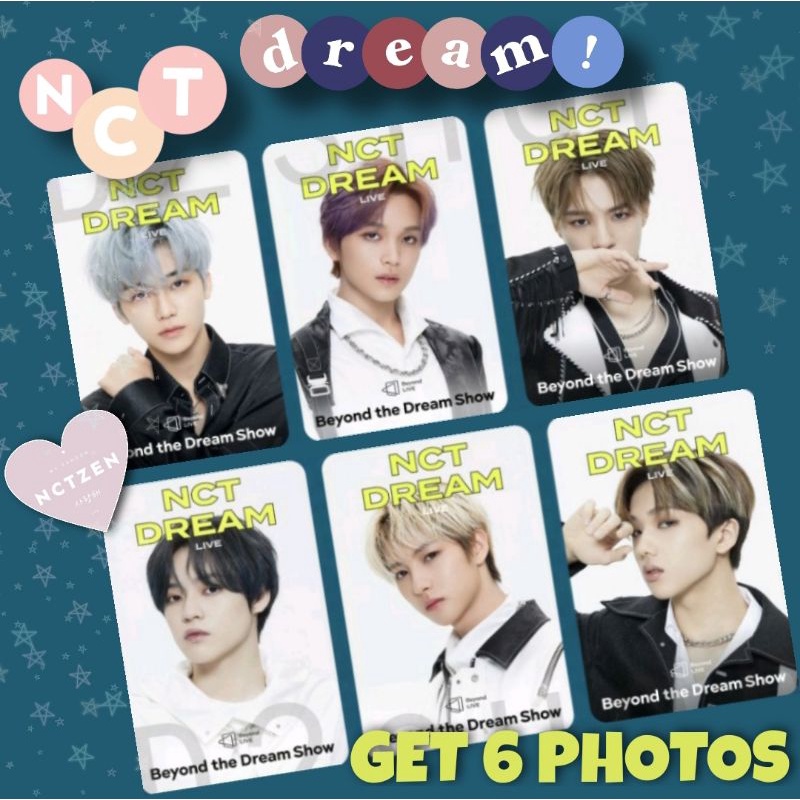 Photocard NCT DREAM Beyond Live THE DREAM SHOW