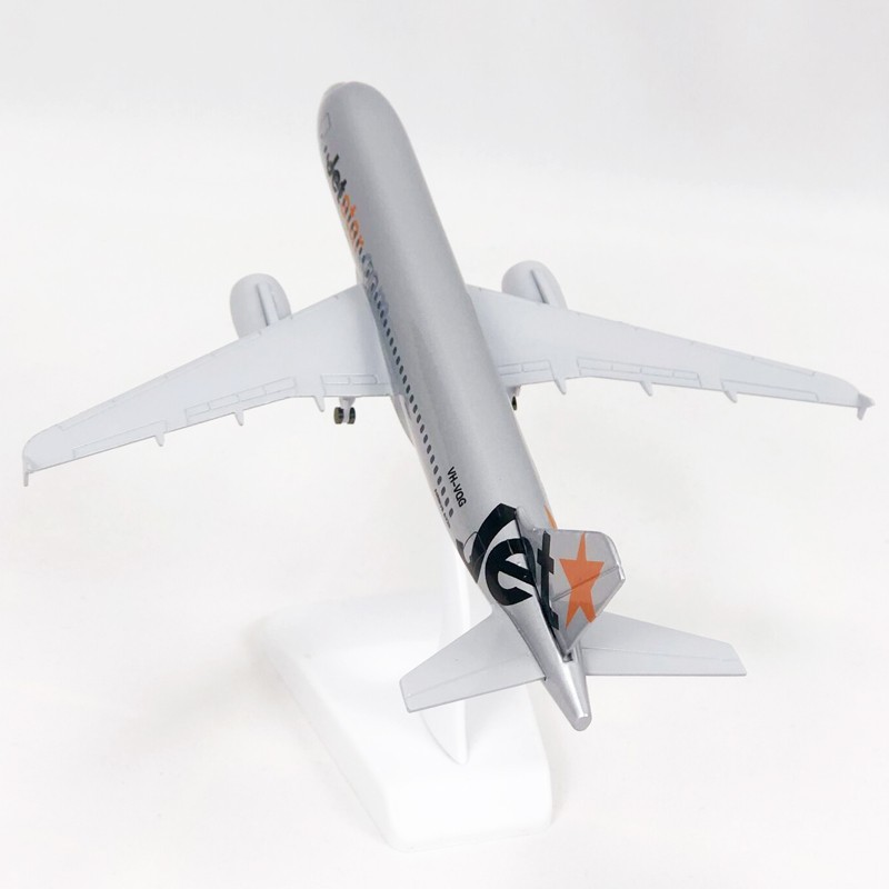 Jetstar Airways A320 Model Pesawat Jet Airbus 320 Diecast Alloy Metal 20CM
