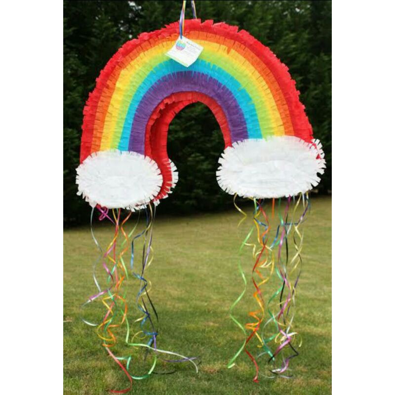 pinata rainbow/pinata tarik/pinata pukul/pinata custom
