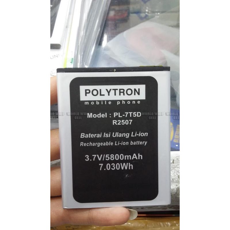 Baterai Batrai Polytron PL-7T5D R2507 7T5D Polytron Rocket T3