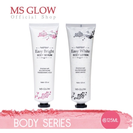 Paket body ms glow / easy white body series ms glow