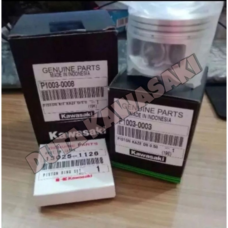 PISTON DAN RING SEHER KAZE SET OS 0.50 ORIGINAL