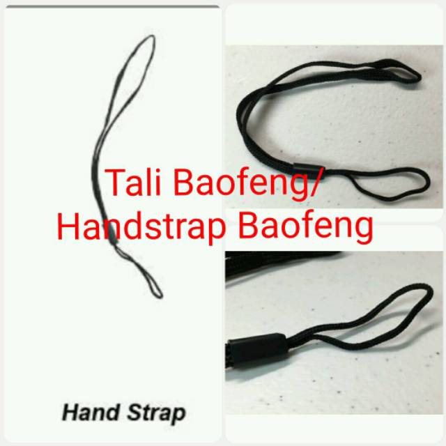 Hand strap tali gantung ht walkie talkie Baofeng Pofung weierwei Berlin uv 5r uv 82 bf 888s