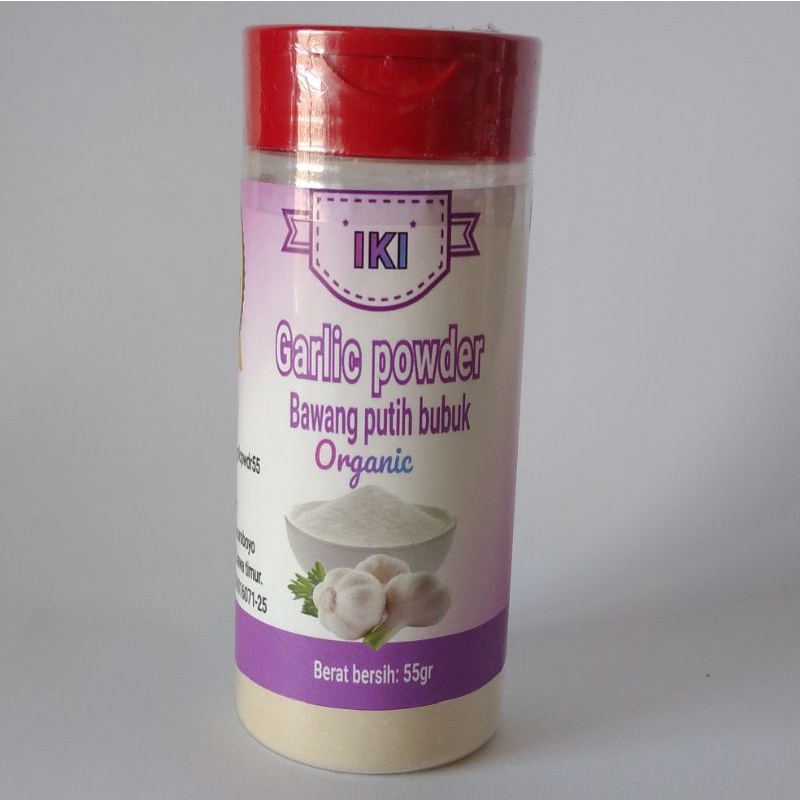

Garlic Powder 60gr | bawang putih bubuk murni | rempah rempah | bumbu masak