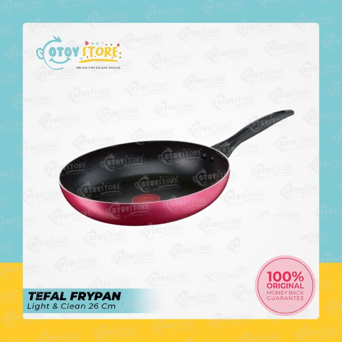 Tefal Light & Clean Frypan 26 cm / Panci Wajan Penggorenan Tefal
