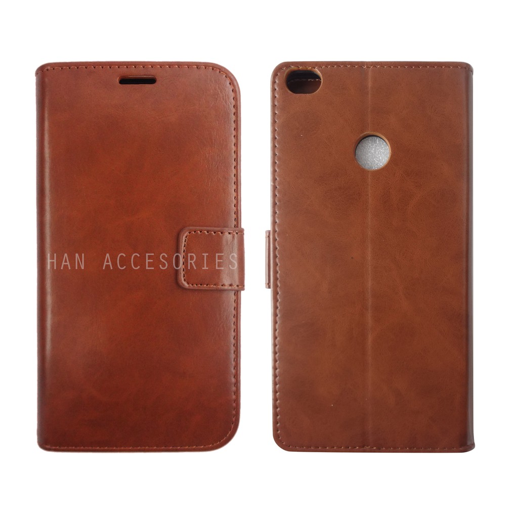 Xiaomi Mi Max Original Fashion Selular Flip Leather Case - Flip Cover