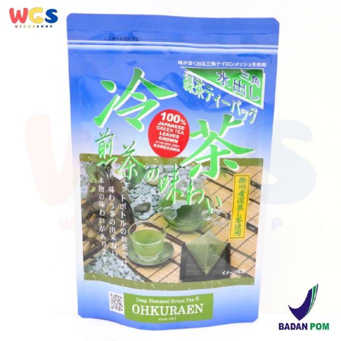 

[COD] Ohkuraen Japanene Green Tea Reicha Sencha Reichasen 20 Tea Bags x 4gr [COD]