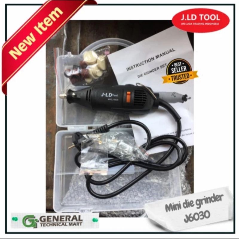Mesin Gerinda Mini J6030 / Mini die grinder J6030 By JLD TOOL
