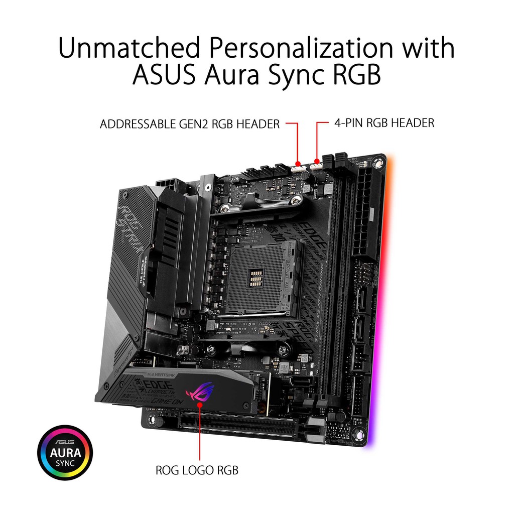 ASUS ROG STRIX X570-I GAMING AM4 mini-ITX MOTHERBOARD MAINBOARD AMD