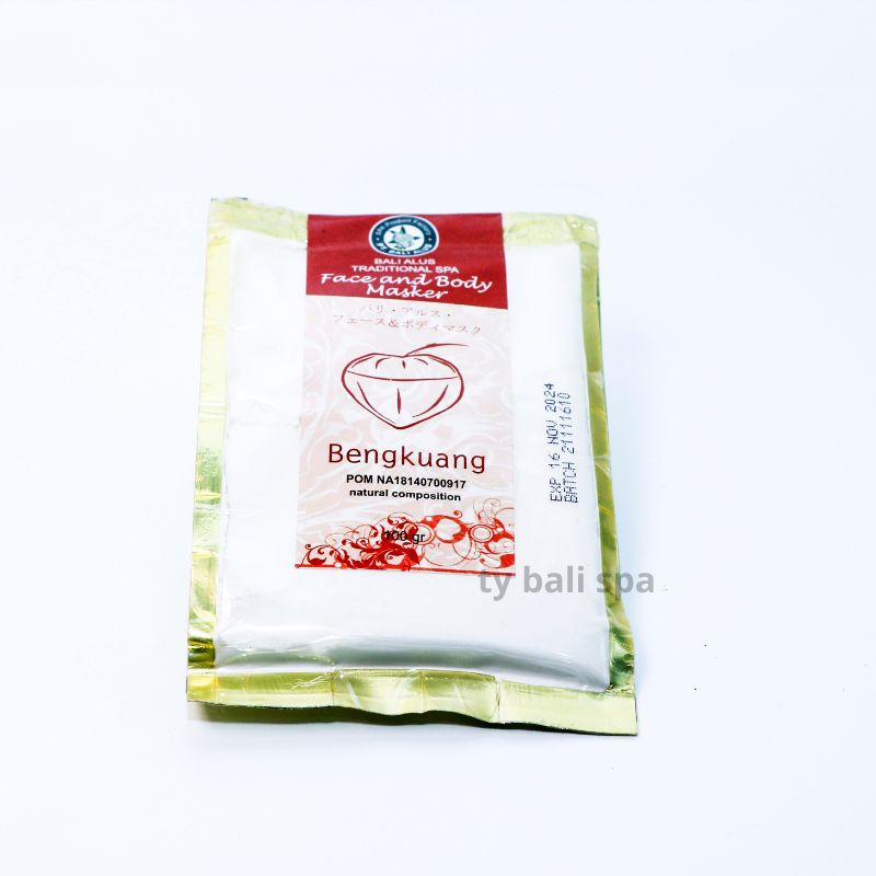 Face and Body Masker Bali alus 100 Gram