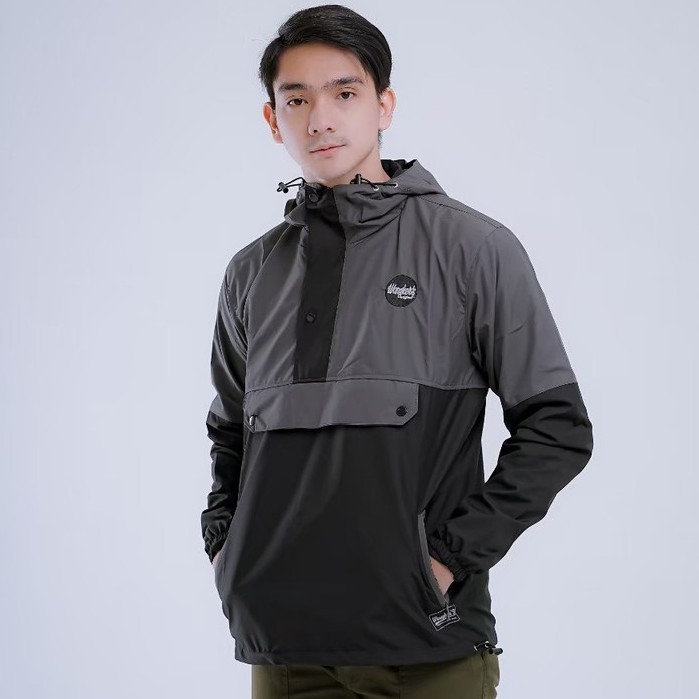 JD- JAKET CAGOULE PRIA SIMPLE WANGKERS ORIGINAL 2D ANTI AIR