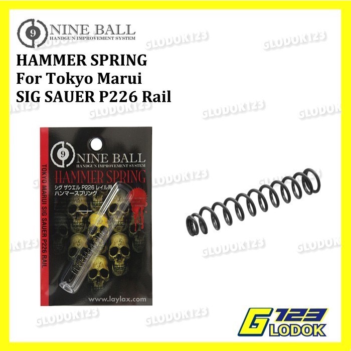 NINE BALL Hammer Spring For Marui TM P226 Rail