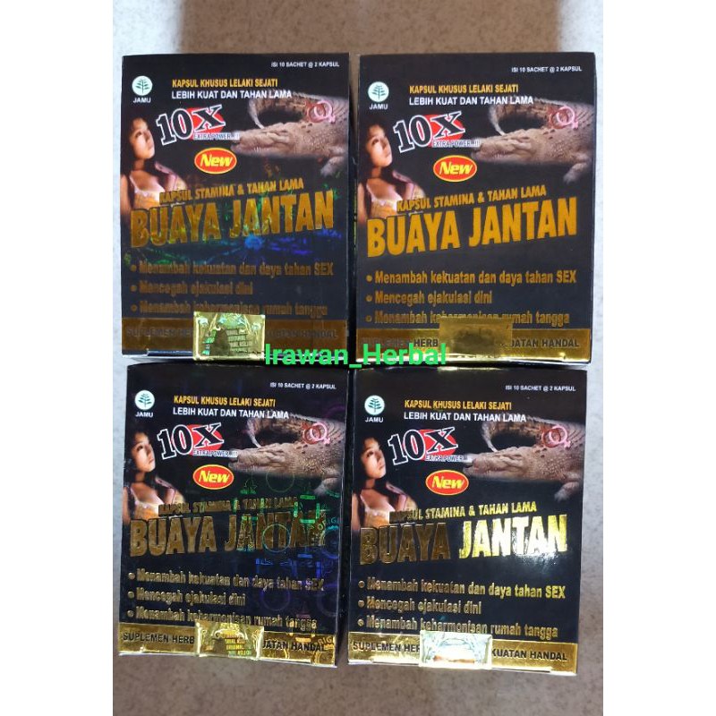 Buaya jantan 10x original