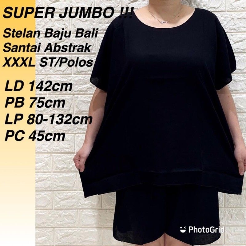 SETELAN BAJU BALI JUMBO SIZE XXXL REAL PICT