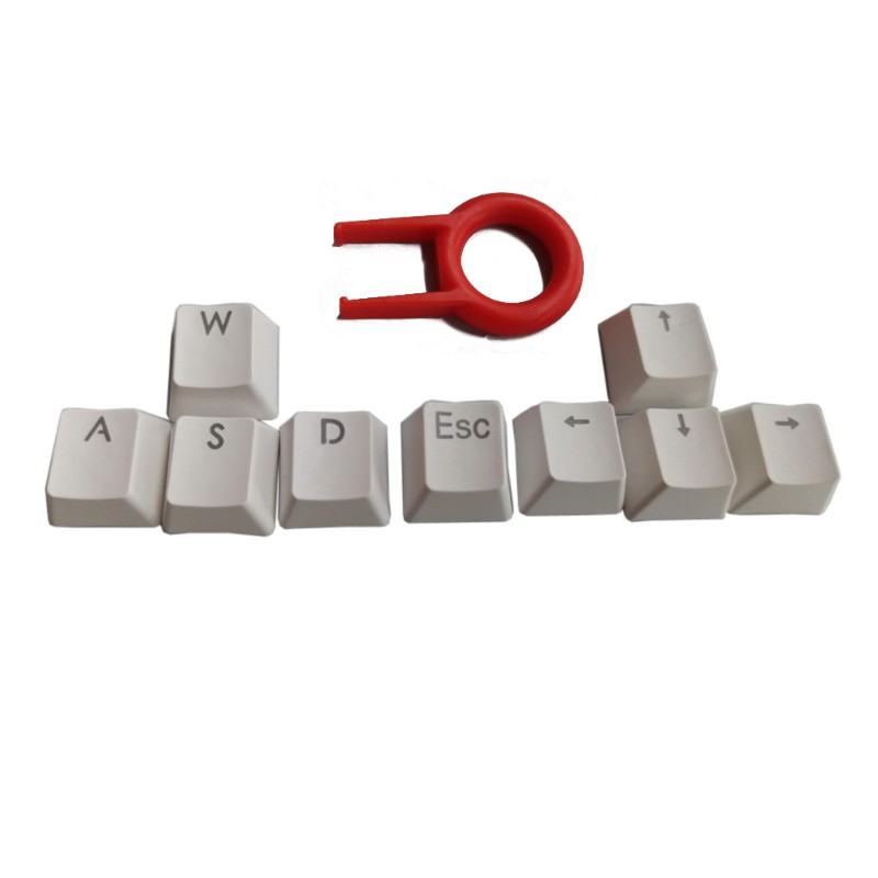 Vivi Keycap Keyboard 9 Tombol Pbt Wasd/Esc/Directional Dengan Penarik Key Cap Untuk Mx Switch