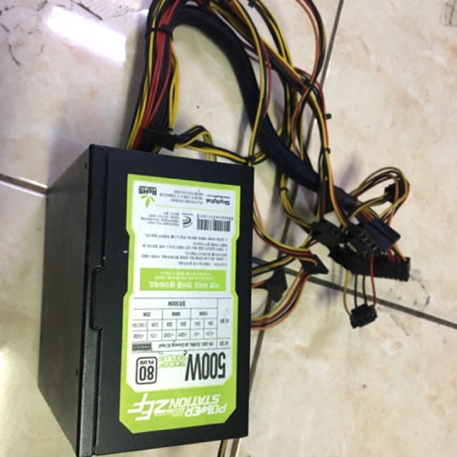 Power supply 500 watt pure 80 plus