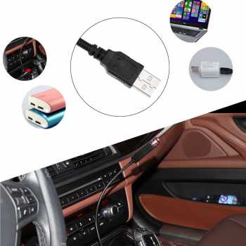 Lampu Led Dekorasi Interior Mobil Lampu Led Langit Proyektor USB Model Bintang