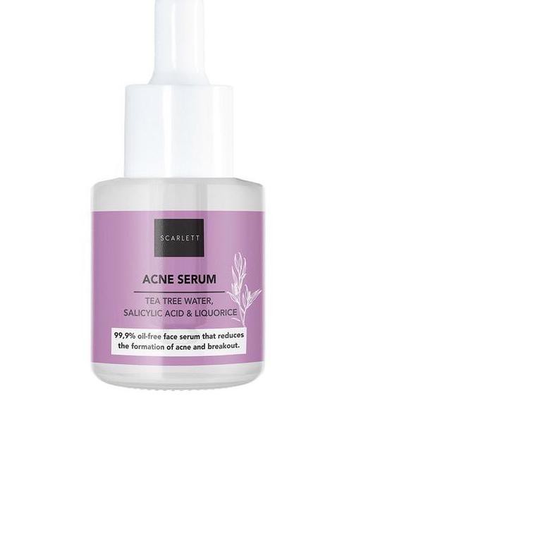 ☂ Scarlett Whitening Acne Serum Jerawat Serum Scarlett Serum Acne ⅍