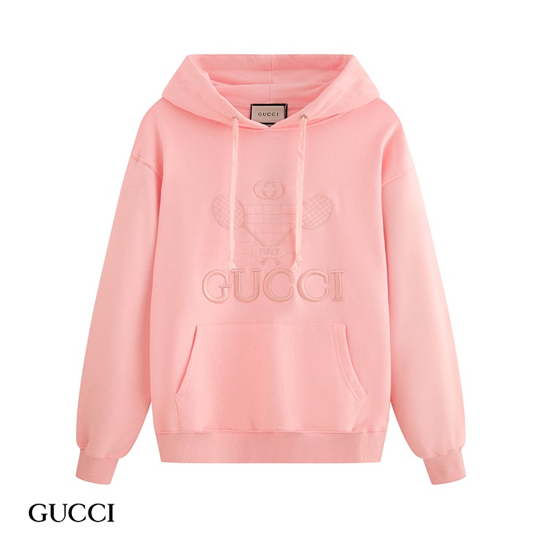  Gucci  Sweater Kaos  Unisex dengan Bahan Katun dan Gambar  