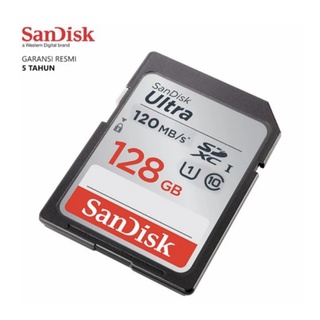 Jual SANDISK SD Card Camera SDHC 32GB / 64GB /128GB CLASS 10 Speed