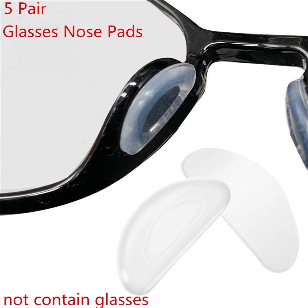 R-flower 5pasang Kacamata Bantalan Hidung Fashion Non-slip Tipis Spectacles Glasses
