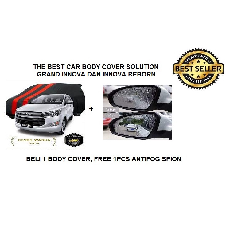 Body Cover Warna Premium All Grand Innova