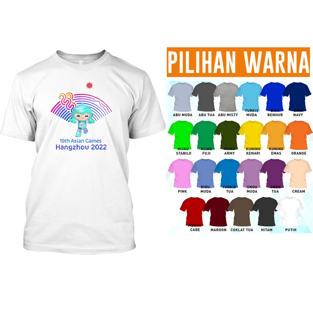 Kaos Asian Games 2023 | Kaos Asian Games China | Kaos Asian Games Premium