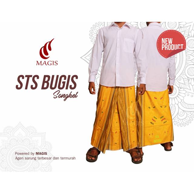 Sarung tenun Bugis Songket (Sts Bugis)