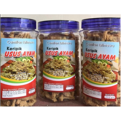 

Keripik Usus Ayam Toples Renyah cemilan enak jajanan murah