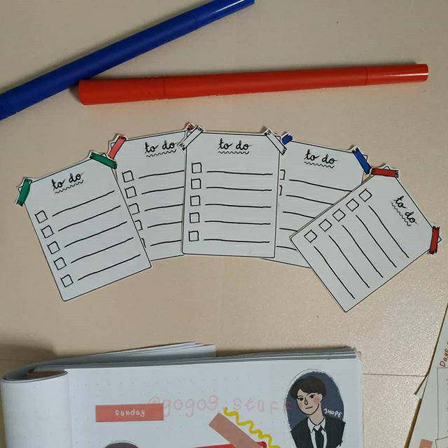 

TO-DO LIST STIKER BULLET JOURNAL PLANNER STICKER