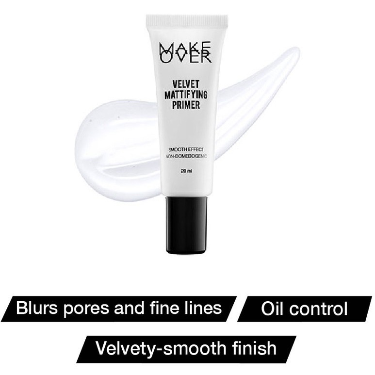 MAKE OVER Velvet Mattifying Primer 20 ml - Makeup Primer